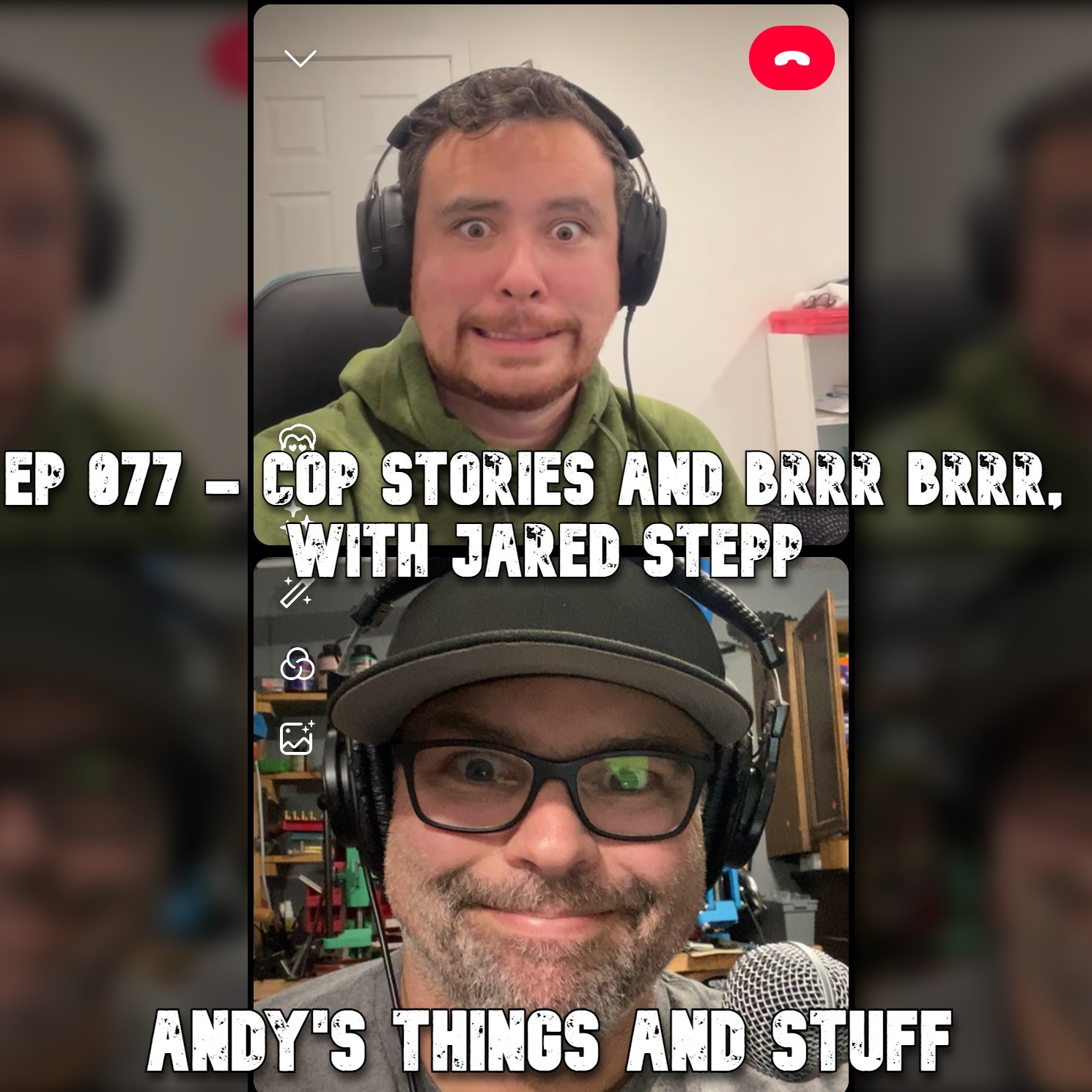 Ep 077 – Cop Stories and Brrr Brrr, with Jared Stepp